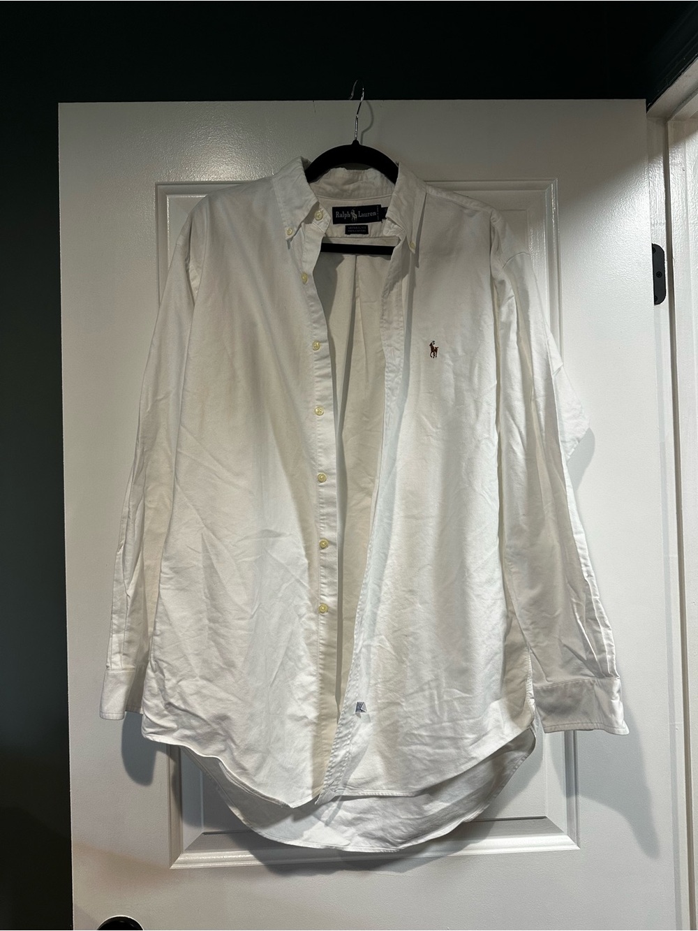Ralph Lauren Yarmouth 100% Cotton Button down Shirt - 15 1/2 - 33